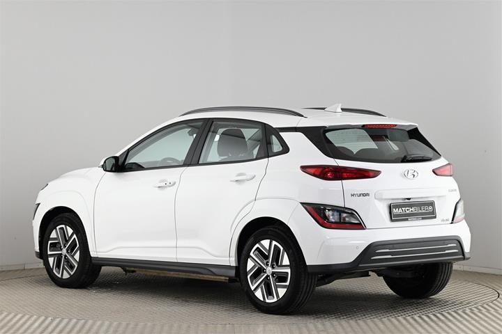 Hvid Hyundai Kona fra 2022