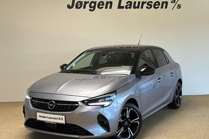 Sølv Opel Corsa fra 2021