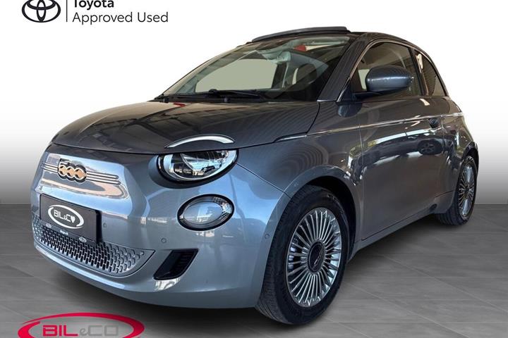 Sort Fiat 500e fra 2023