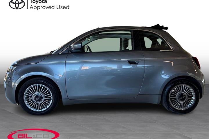 Sort Fiat 500e fra 2023