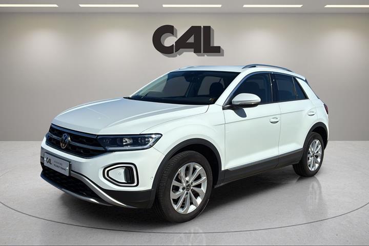 Hvid VW T-Roc fra 2022