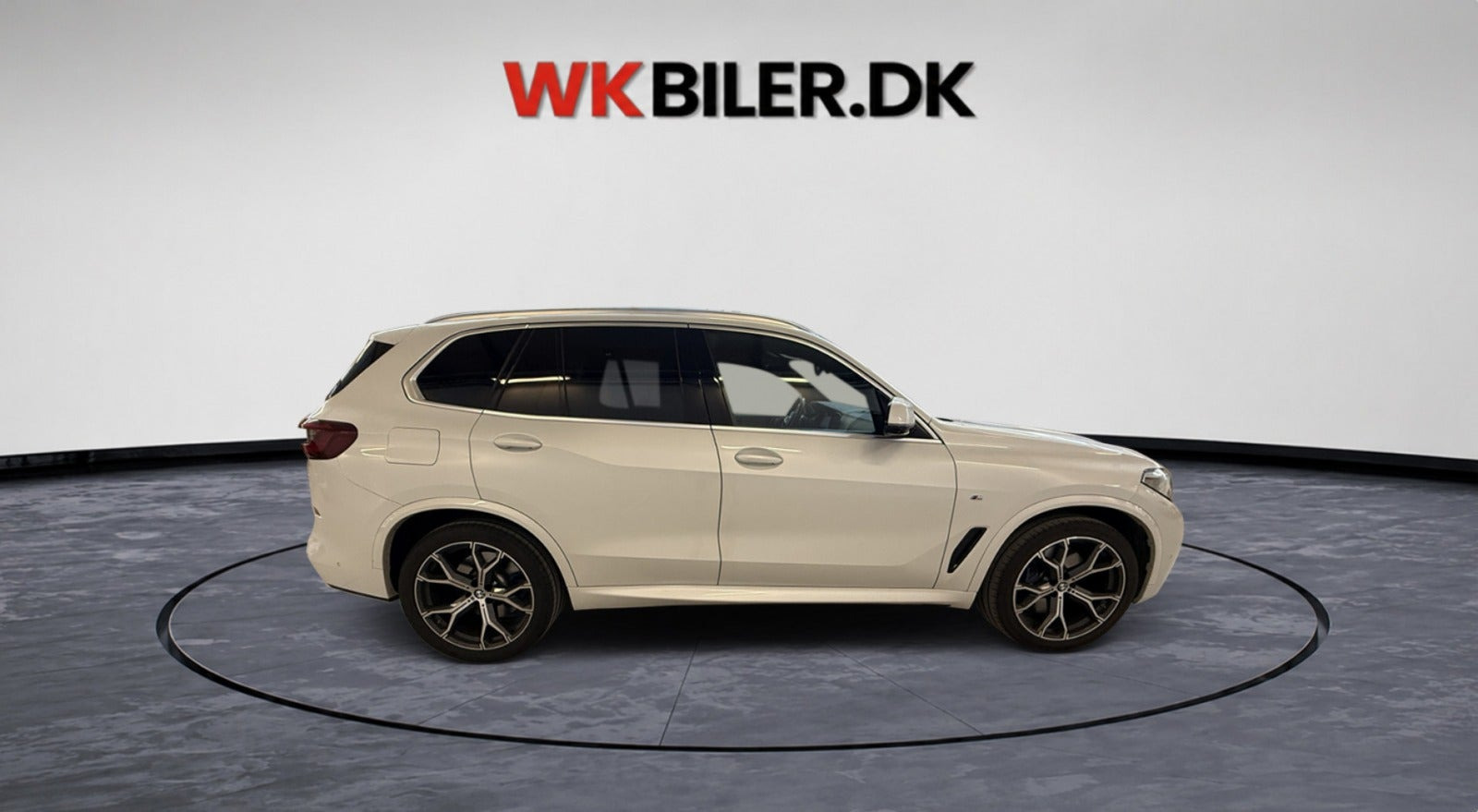 Hvid BMW X5 fra 2020
