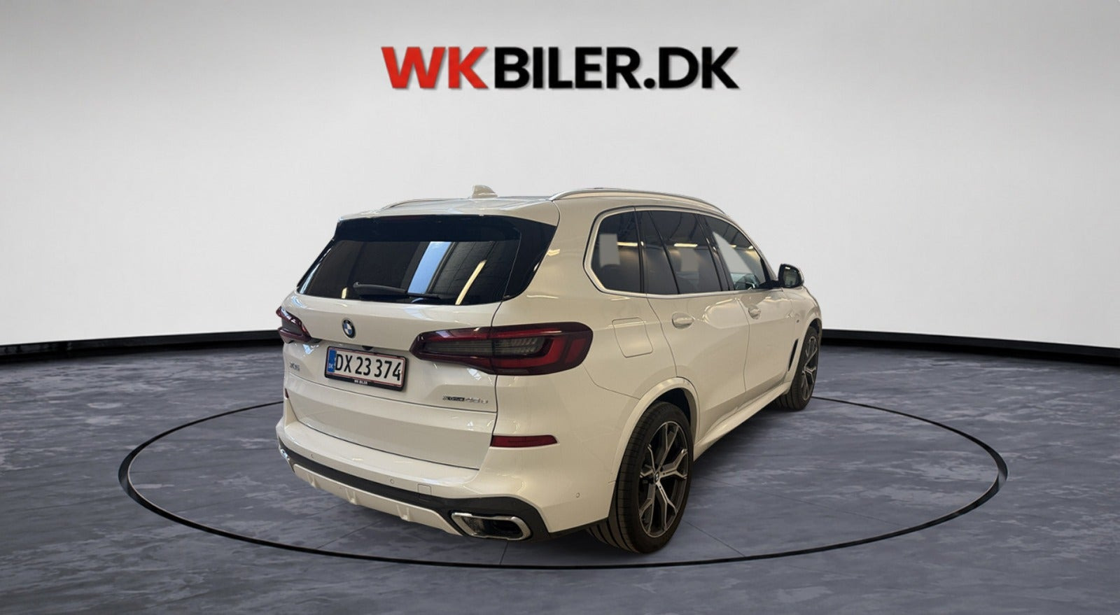 Hvid BMW X5 fra 2020