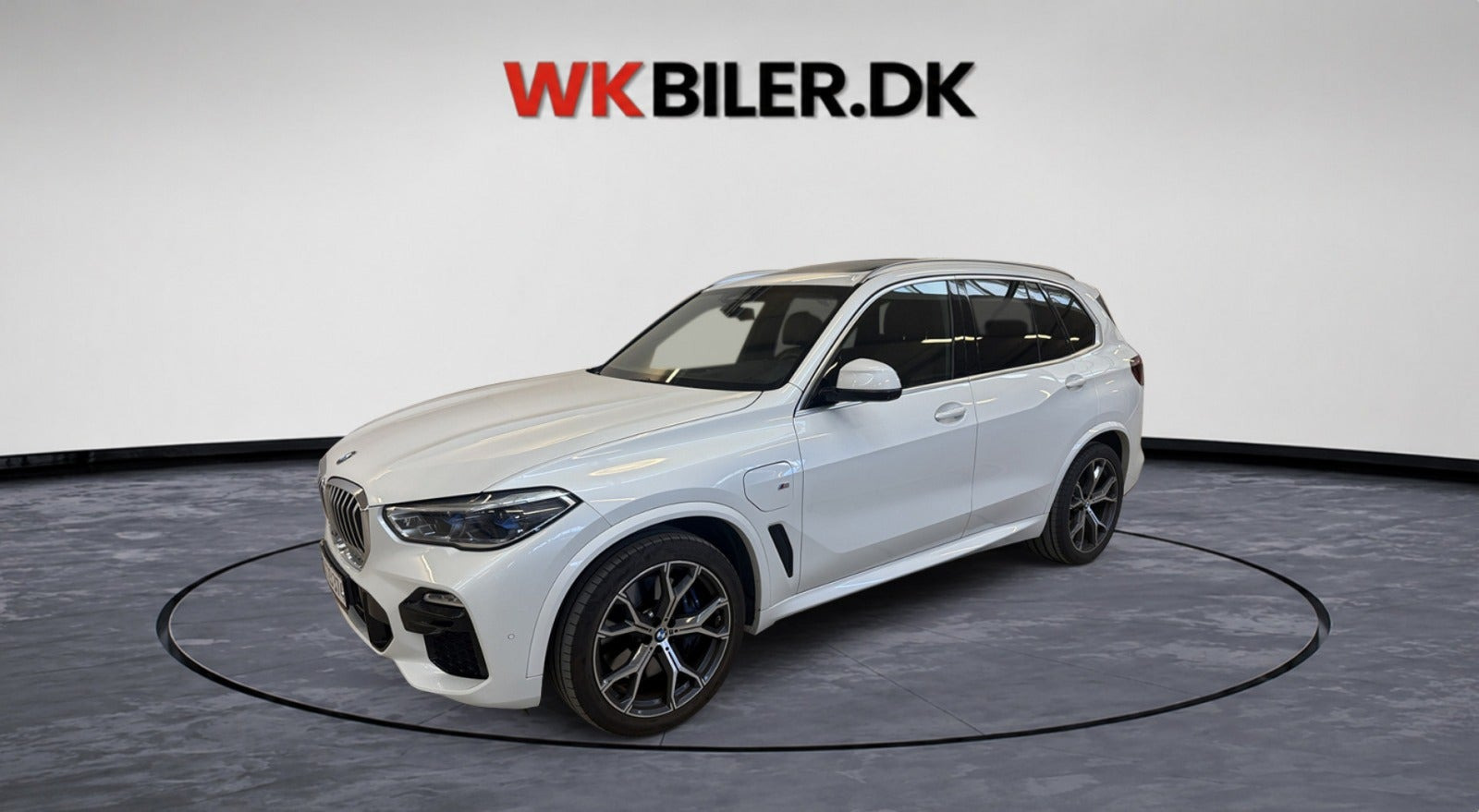 Hvid BMW X5 fra 2020