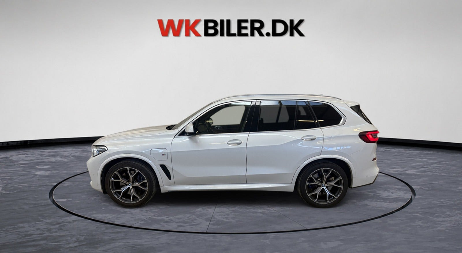 Hvid BMW X5 fra 2020
