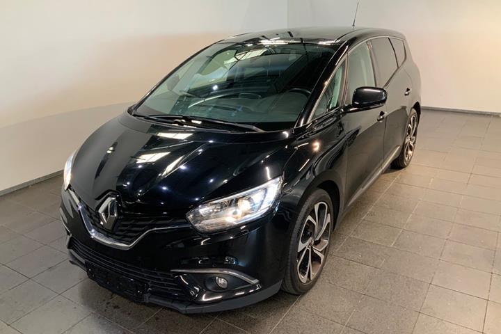 Sort Renault Grand Scenic IV fra 2018 set udefra