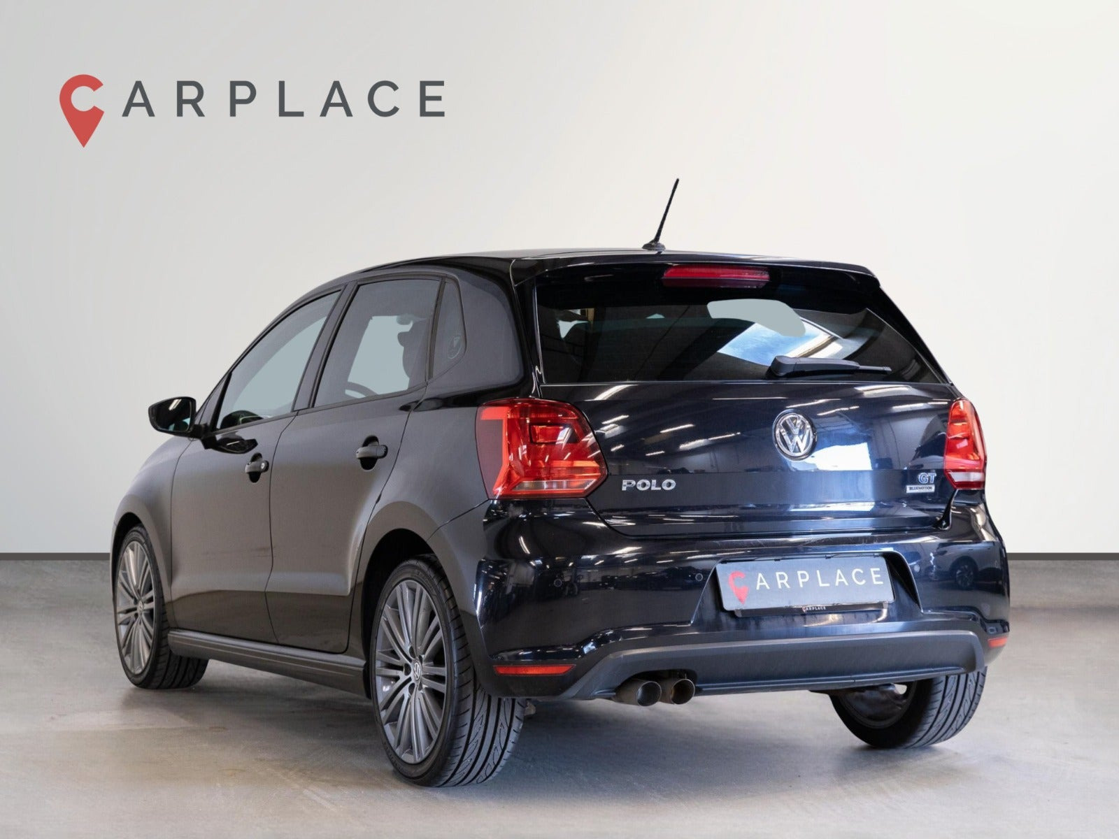 Sort VW Polo fra 2017