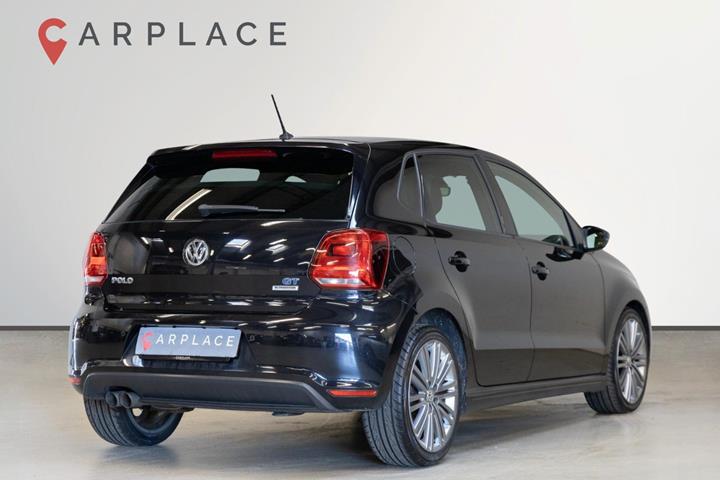 Sort VW Polo fra 2017