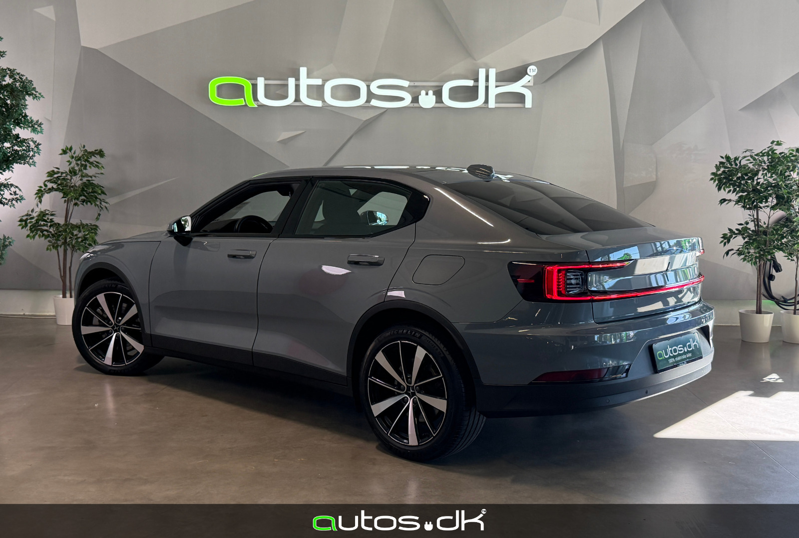 Grå Polestar 2 fra 2022