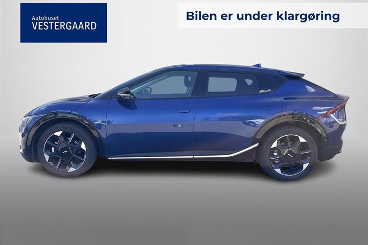 Blå Kia EV6 fra 2025