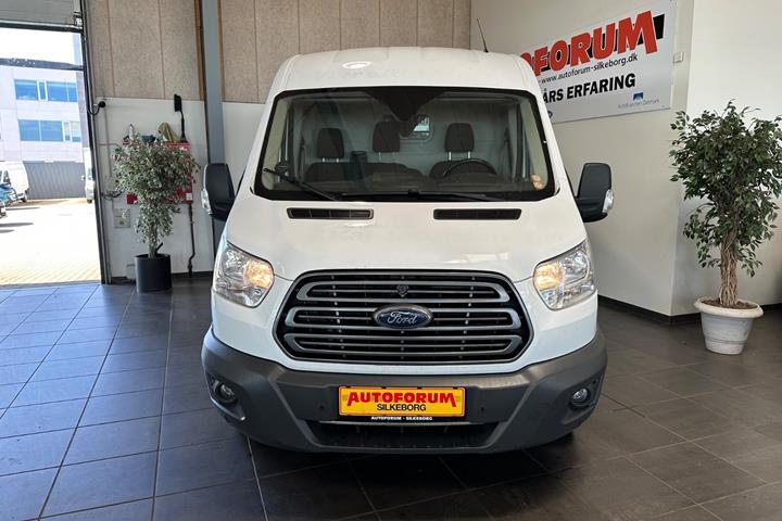 Hvid Ford Transit 350 L3 Van fra 2017