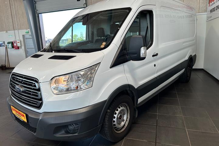 Hvid Ford Transit 350 L3 Van fra 2017