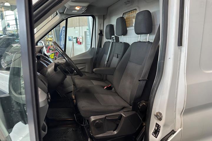 Hvid Ford Transit 350 L3 Van fra 2017