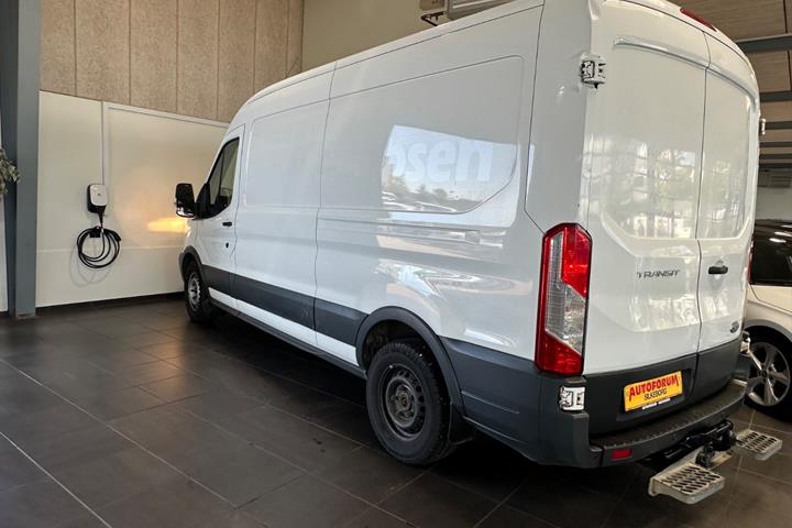 Hvid Ford Transit 350 L3 Van fra 2017