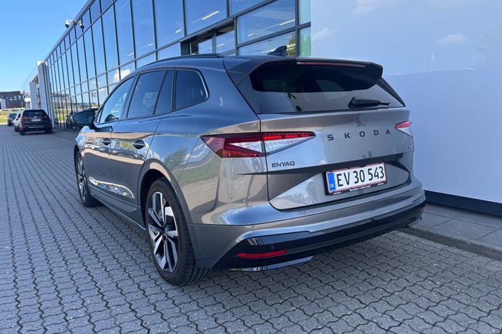 Grå Skoda Enyaq fra 2027