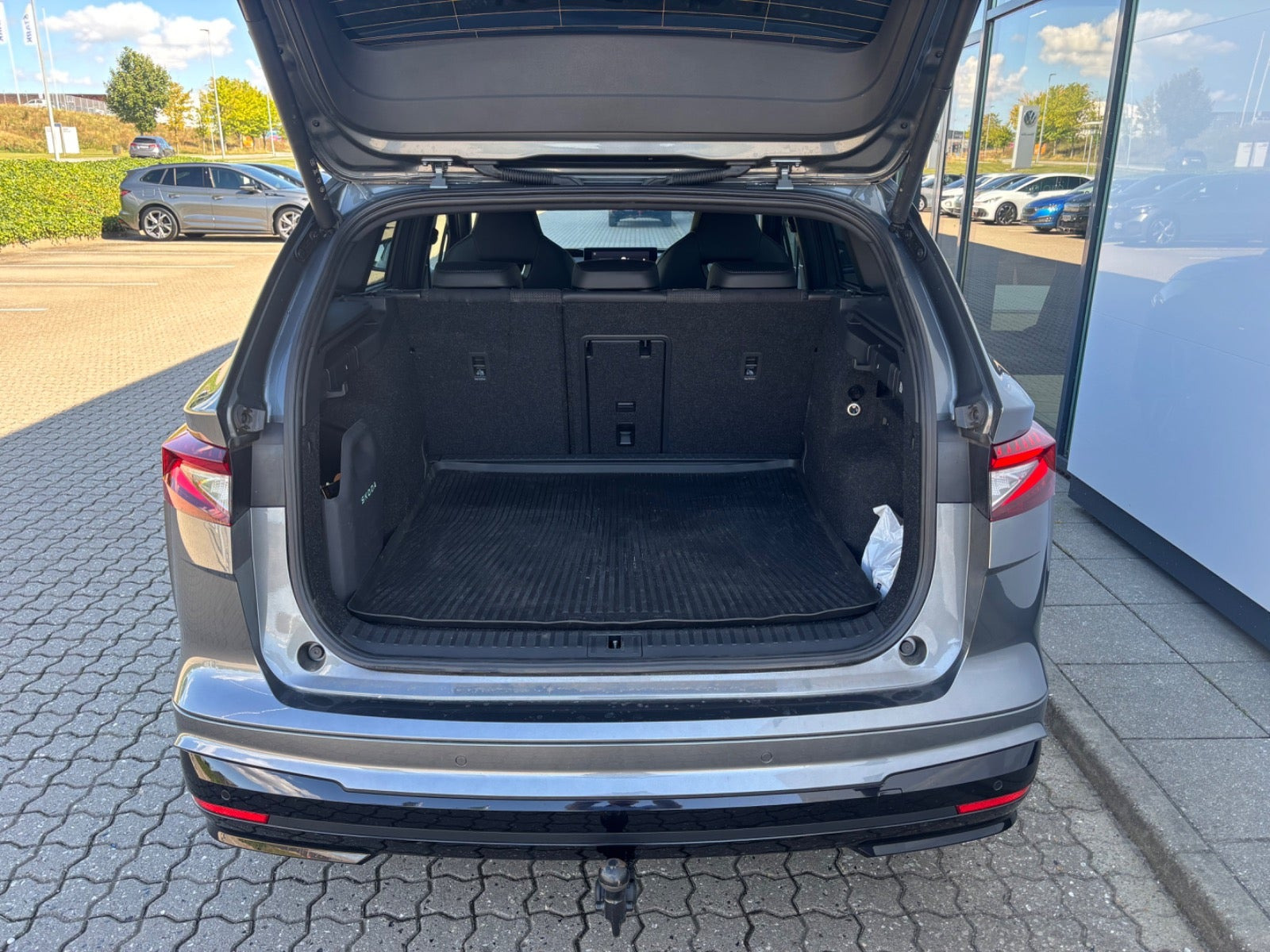 Grå Skoda Enyaq fra 2027