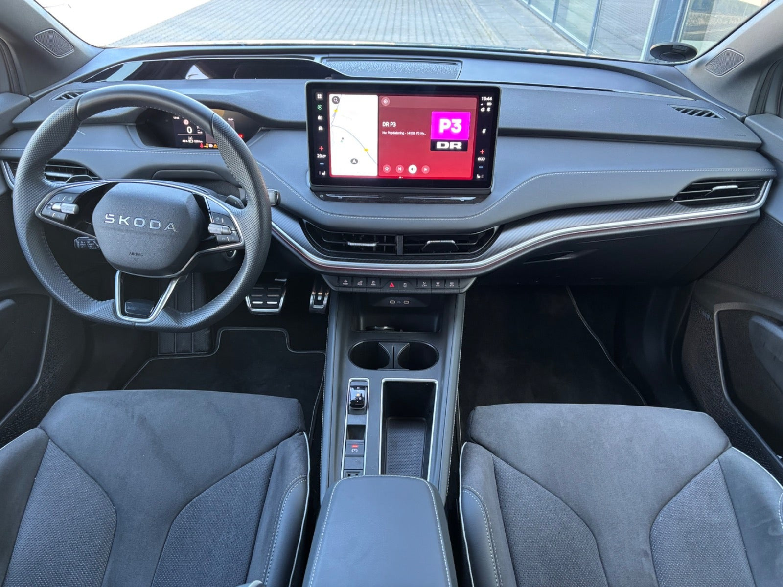 Grå Skoda Enyaq fra 2027