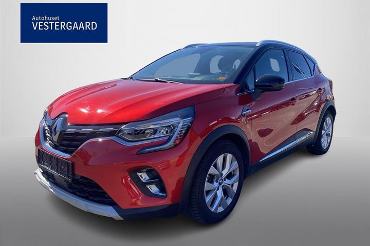 Rød Renault Captur fra 2020