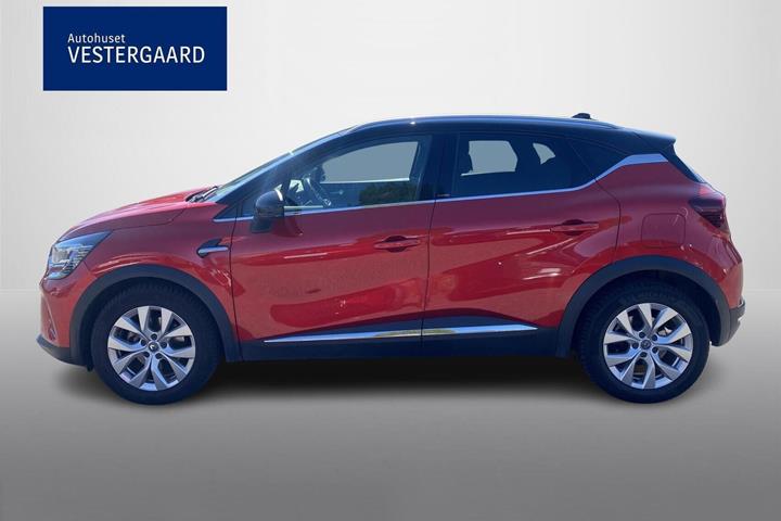 Rød Renault Captur fra 2020