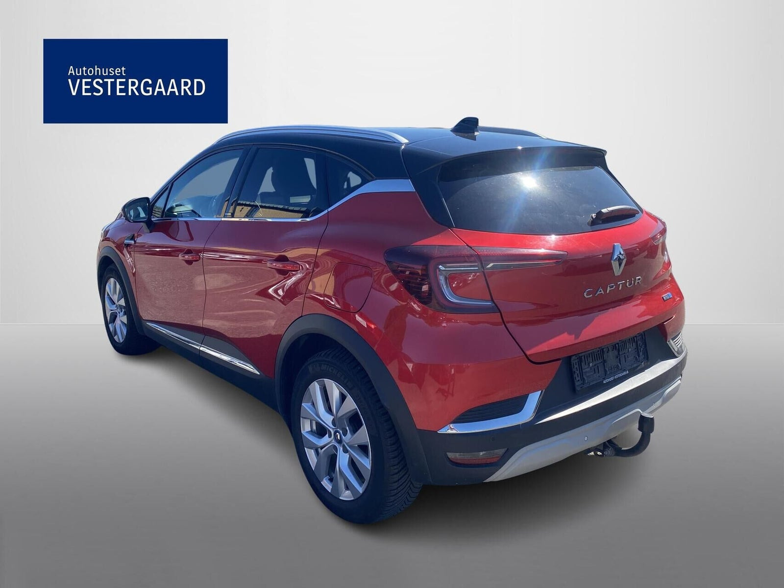 Rød Renault Captur fra 2020