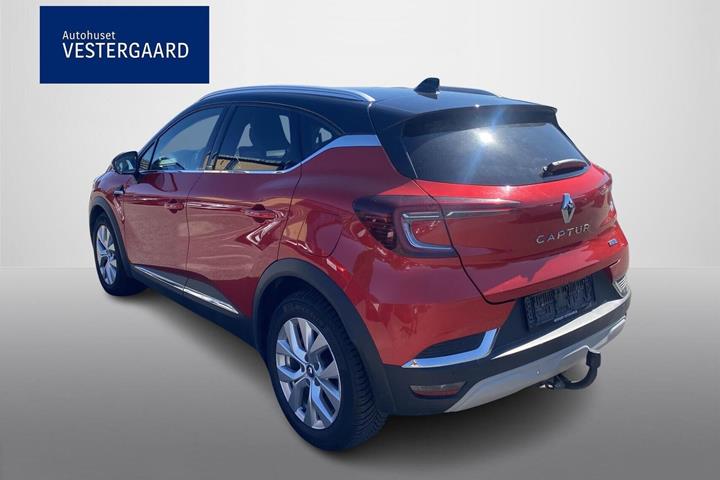 Rød Renault Captur fra 2020