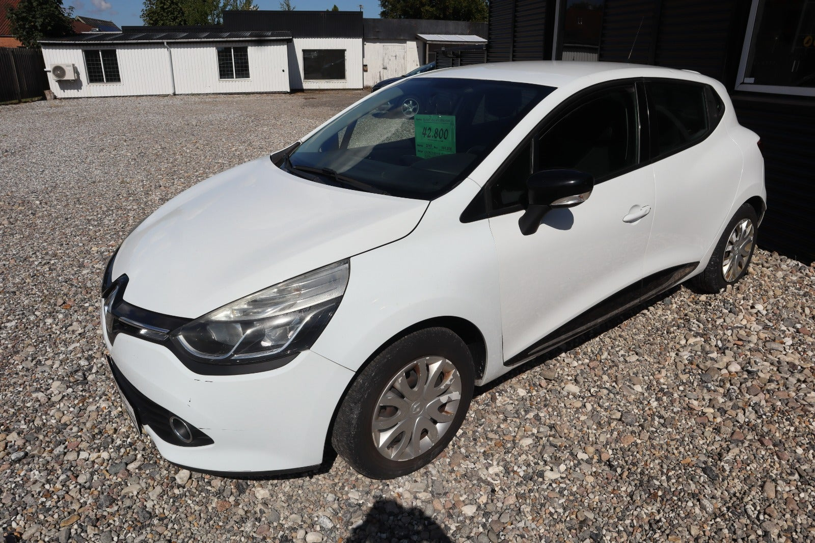 Hvid Renault Clio IV fra 2015