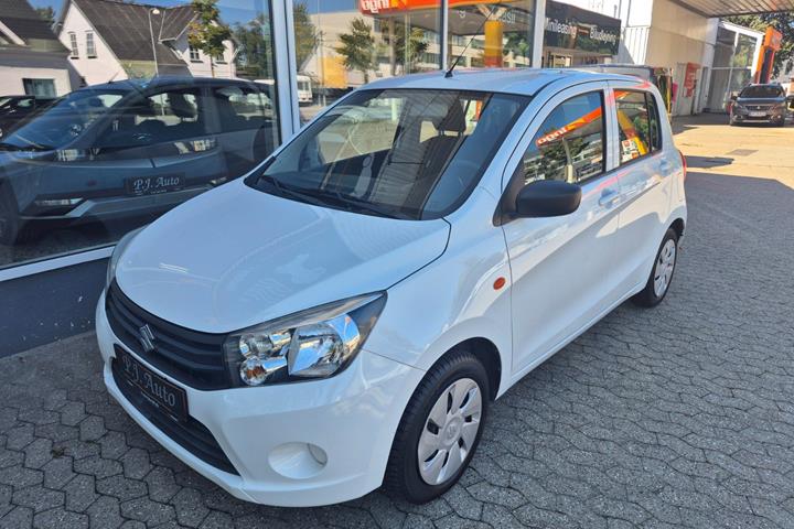 Hvid Suzuki Celerio fra 2015 set udefra