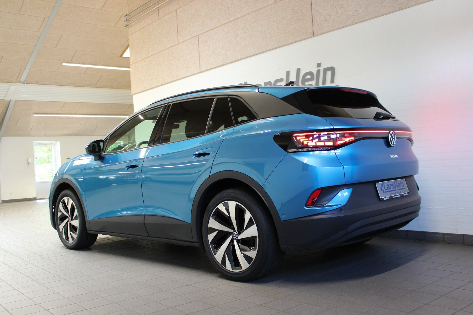 Blå VW ID.4 fra 2025