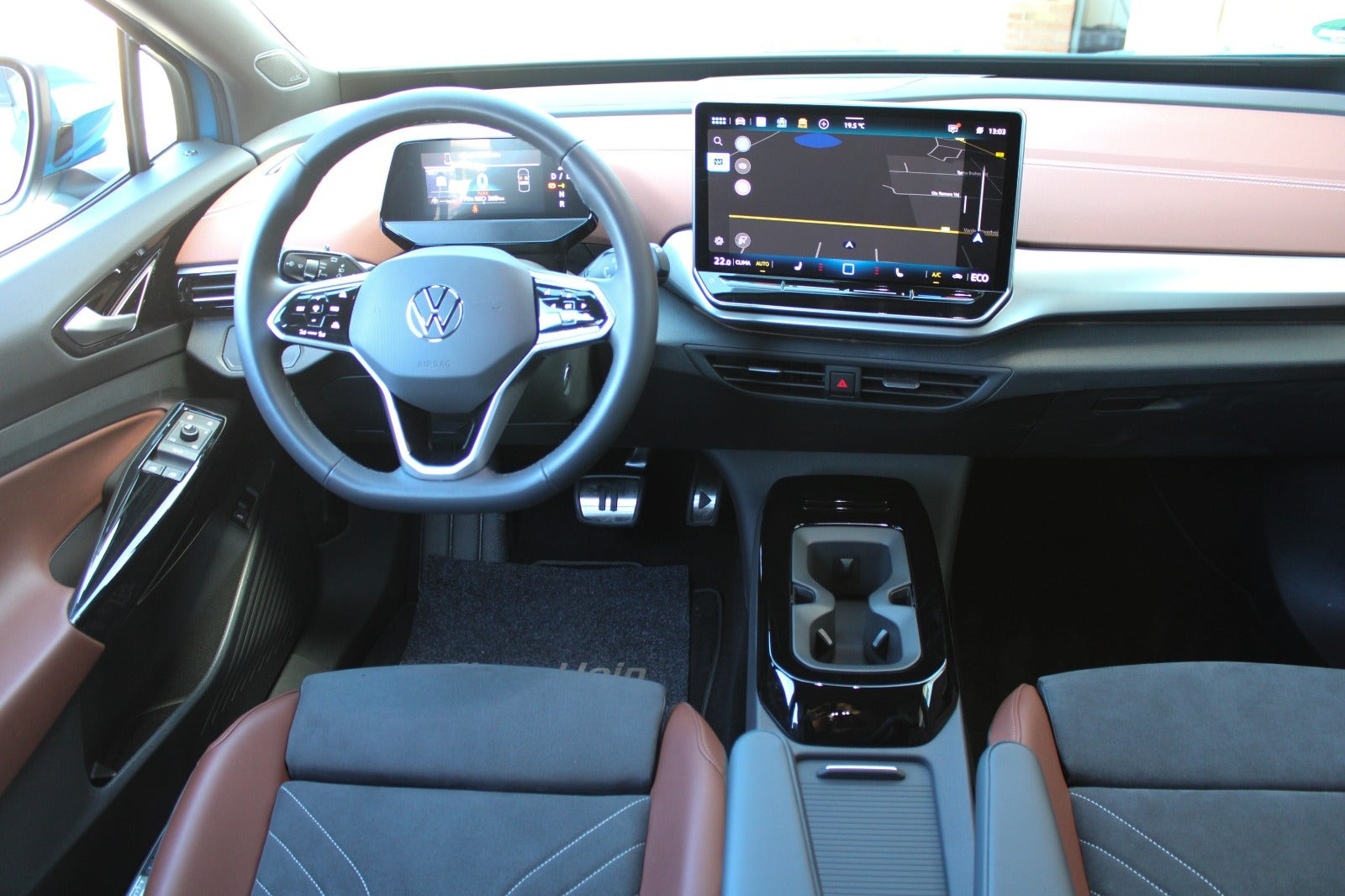 Blå VW ID.4 fra 2025