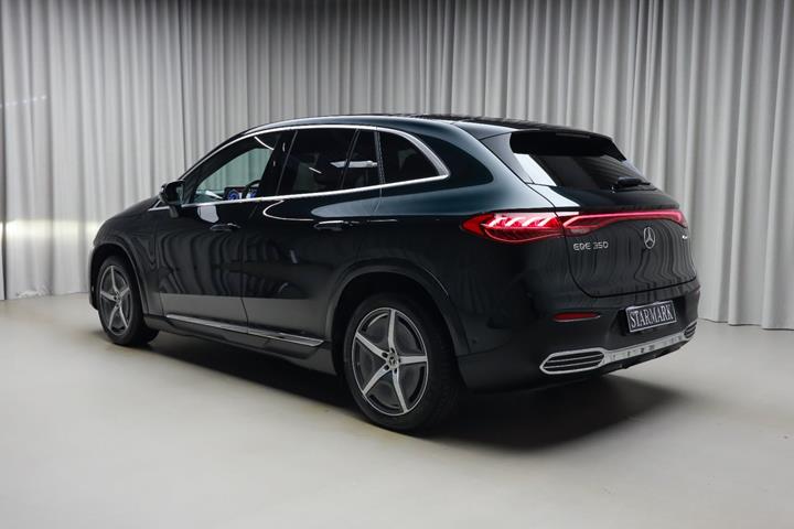 Grøn Mercedes EQE350 SUV fra 2026