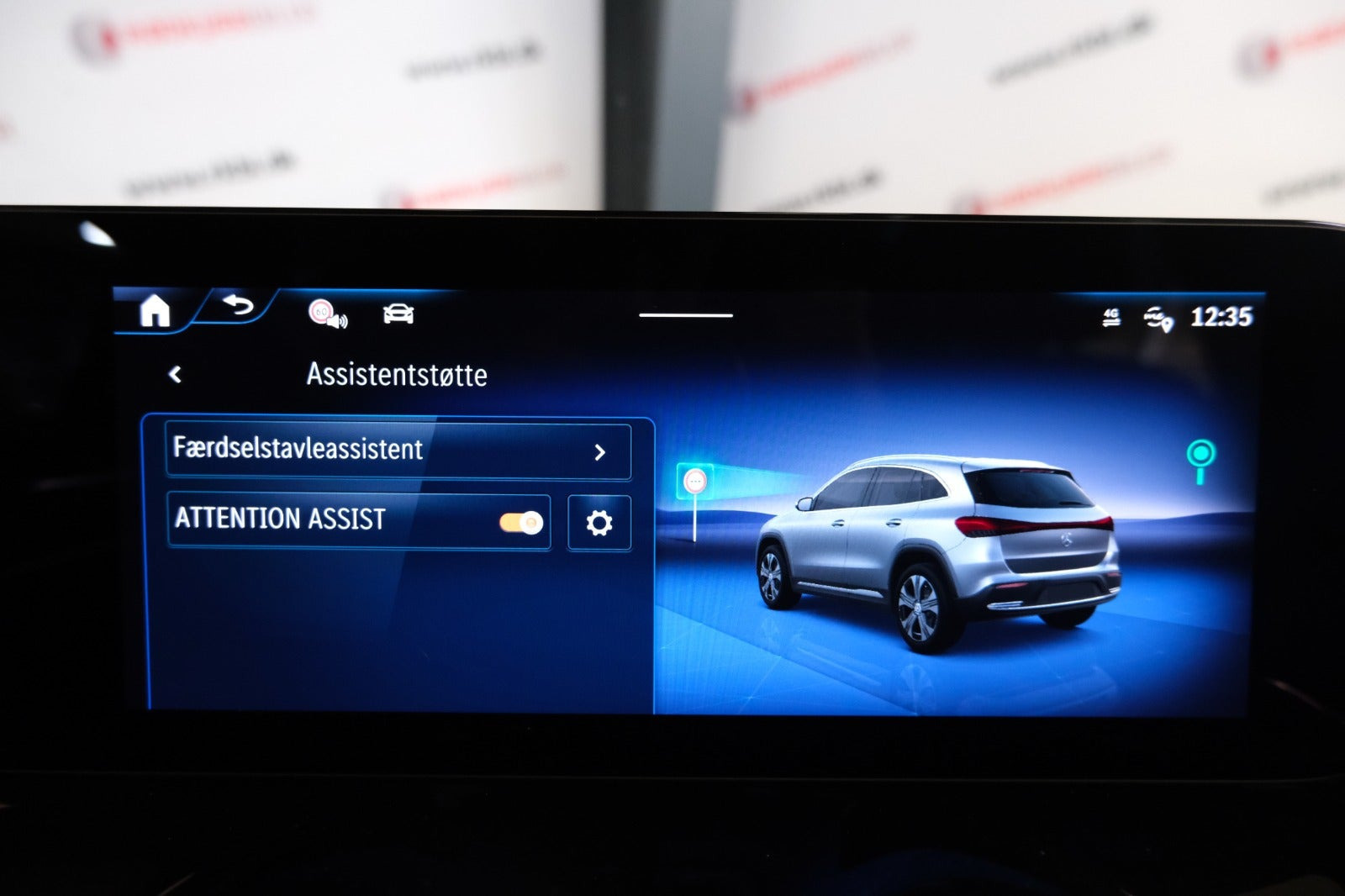 Sort Mercedes EQA250+ fra 2025