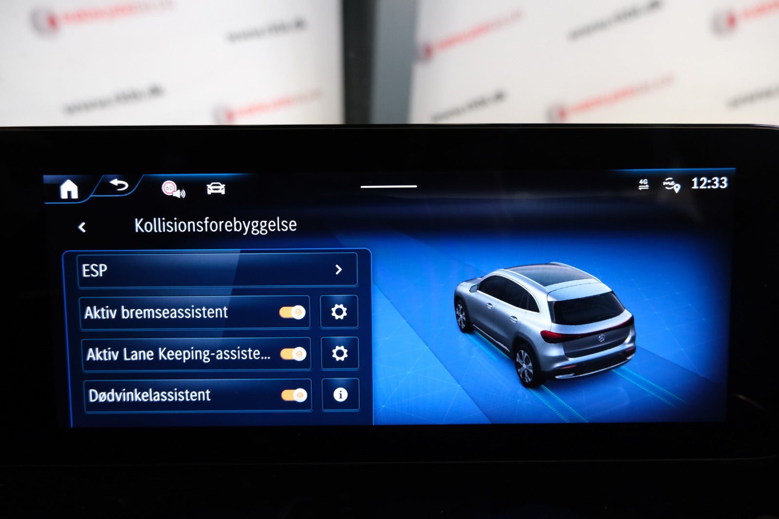Sort Mercedes EQA250+ fra 2025