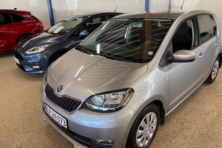 Grå Skoda Citigo fra 2018