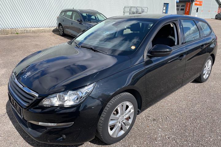 Sort Peugeot 308 fra 2015