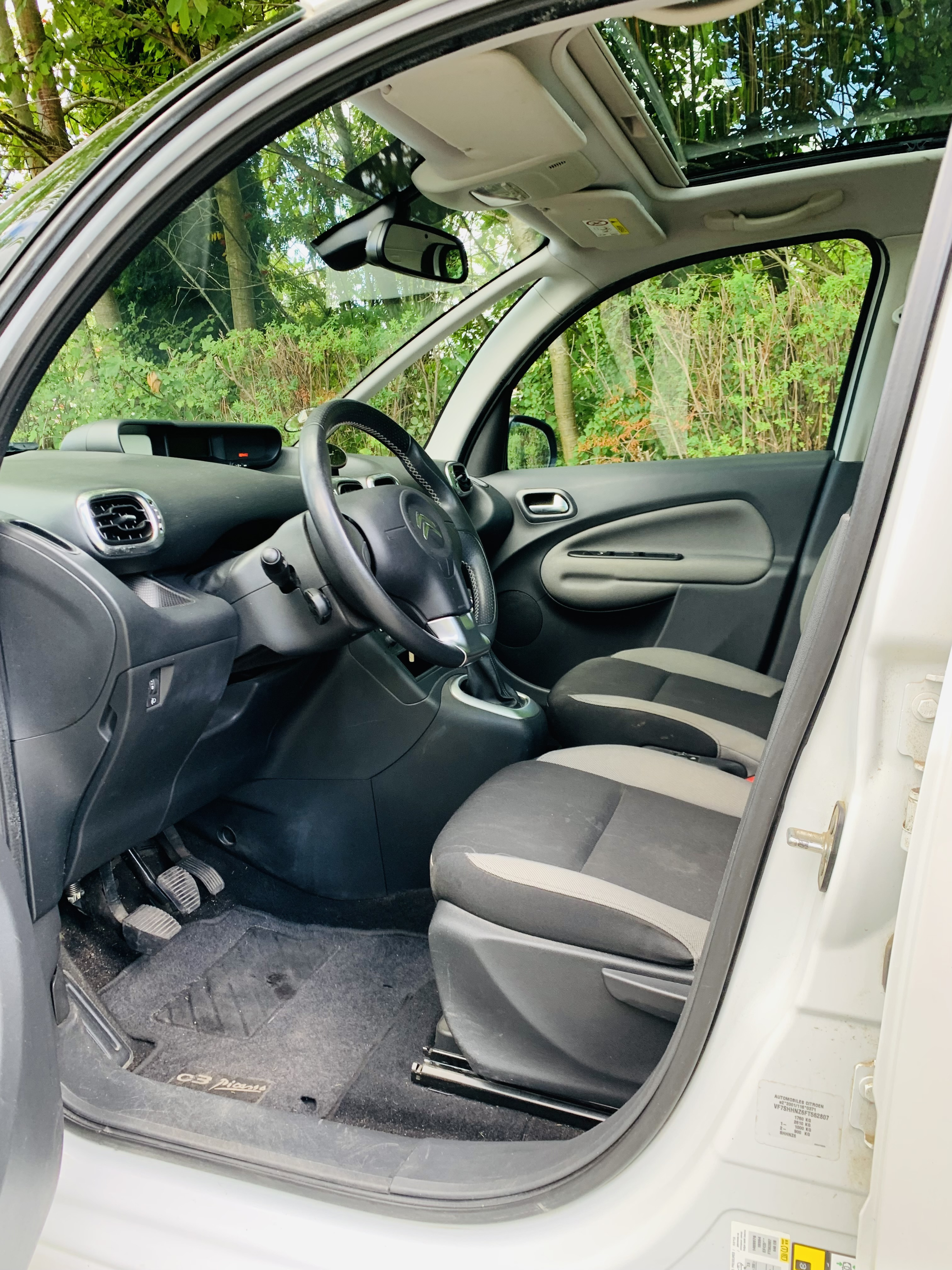 Hvid Citroën C3 Picasso fra 2015