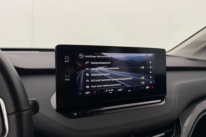 Sort Skoda Enyaq fra 2022