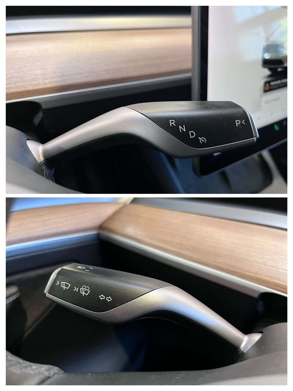 Hvid Tesla Model Y fra 2023