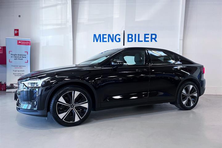 Sort Polestar 2 fra 2023