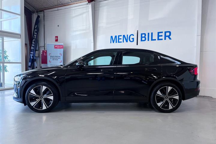 Sort Polestar 2 fra 2023
