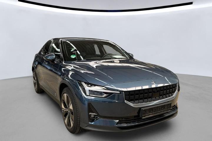 Blå Polestar 2 fra 2022