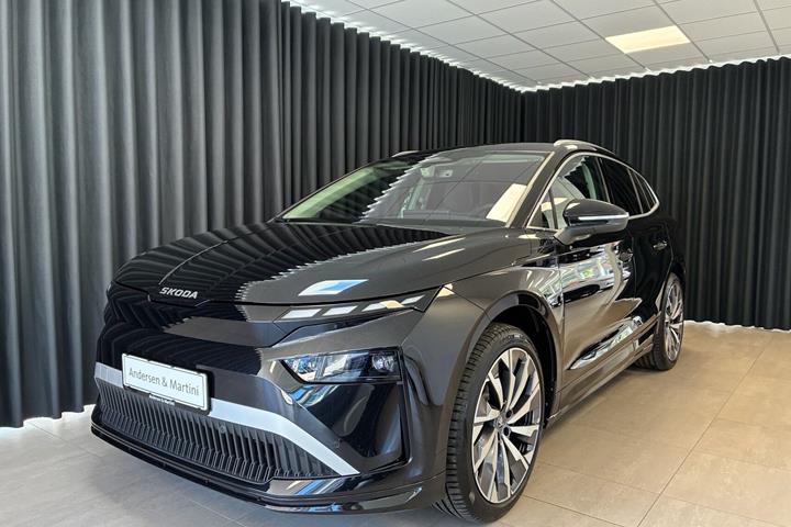 Sort Skoda Enyaq fra 2026