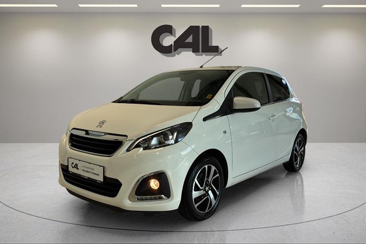 Hvid Peugeot 108 fra 2018