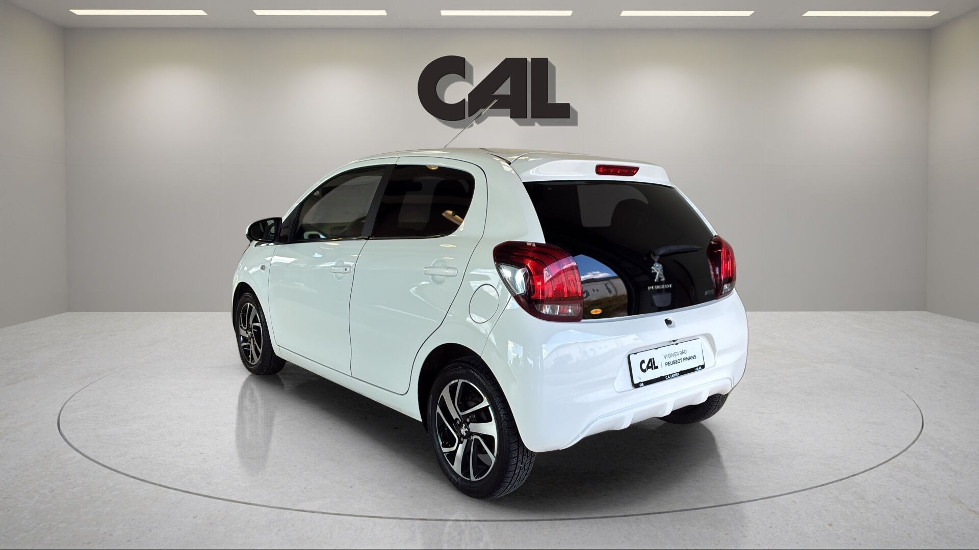Hvid Peugeot 108 fra 2018