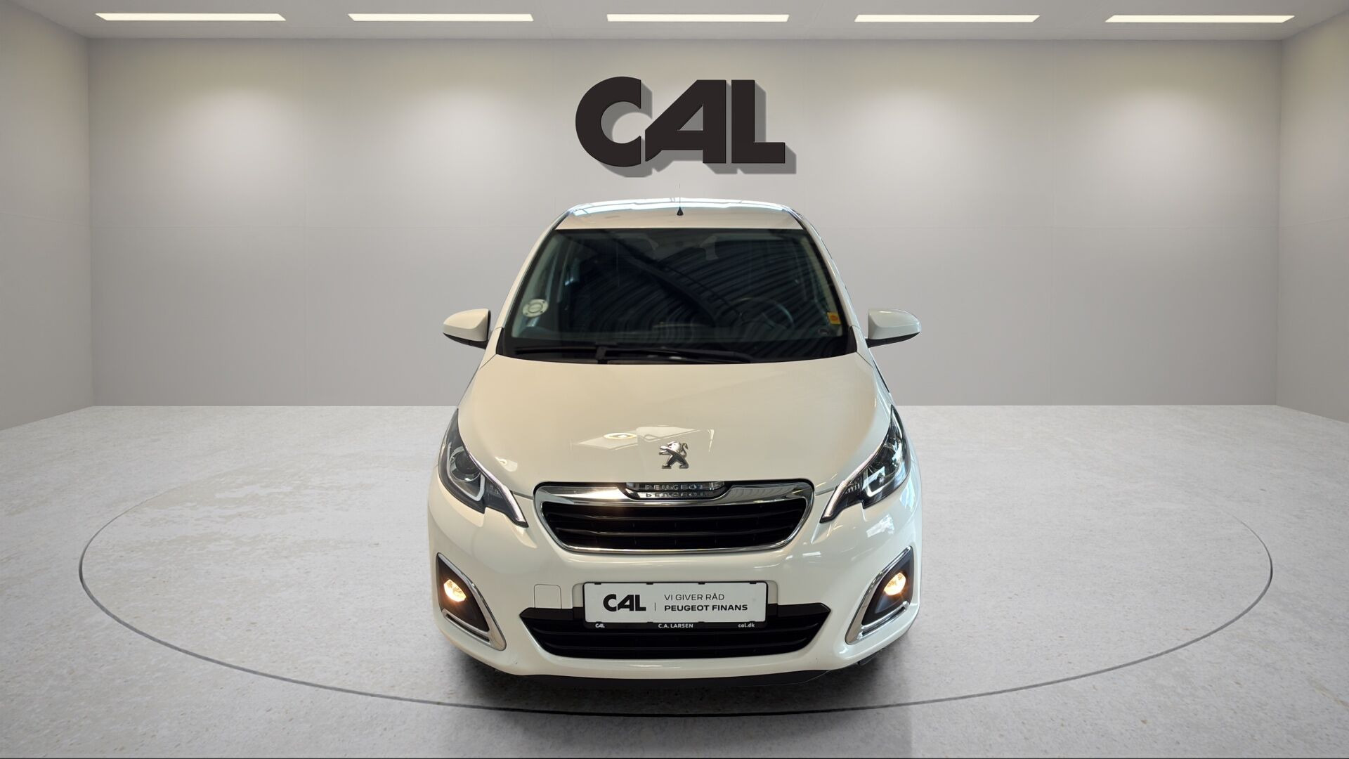 Hvid Peugeot 108 fra 2018