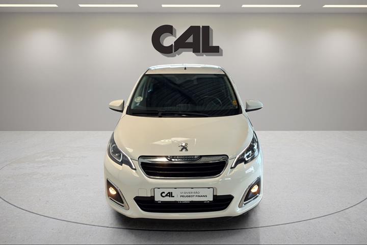 Hvid Peugeot 108 fra 2018