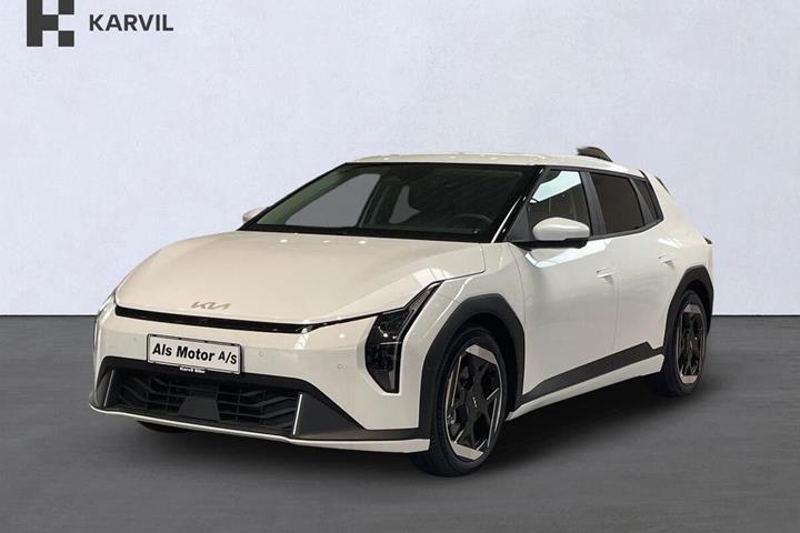 Hvid Kia EV4 fra 2026 set udefra