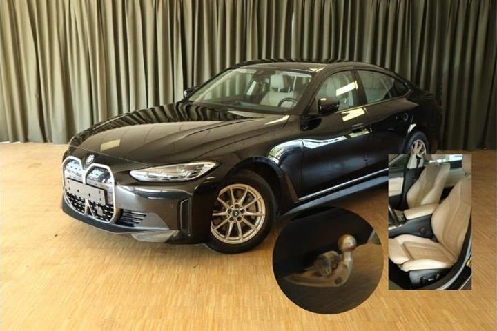 Grøn BMW i4 fra 2023