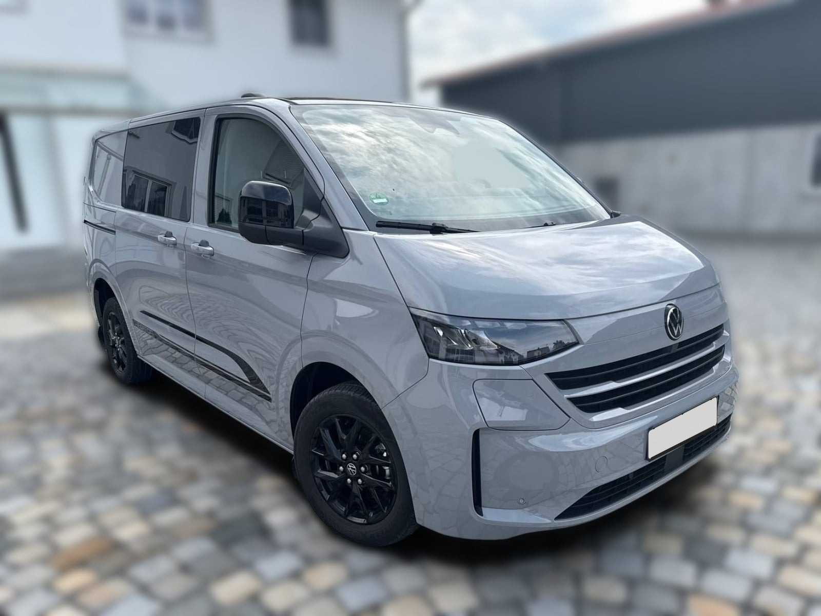 Grå VW e-Transporter fra 2025
