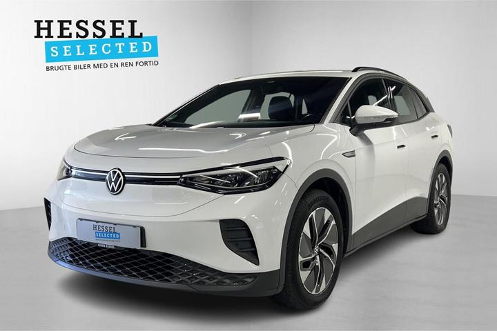 Hvid VW ID.4 fra 2022 set udefra