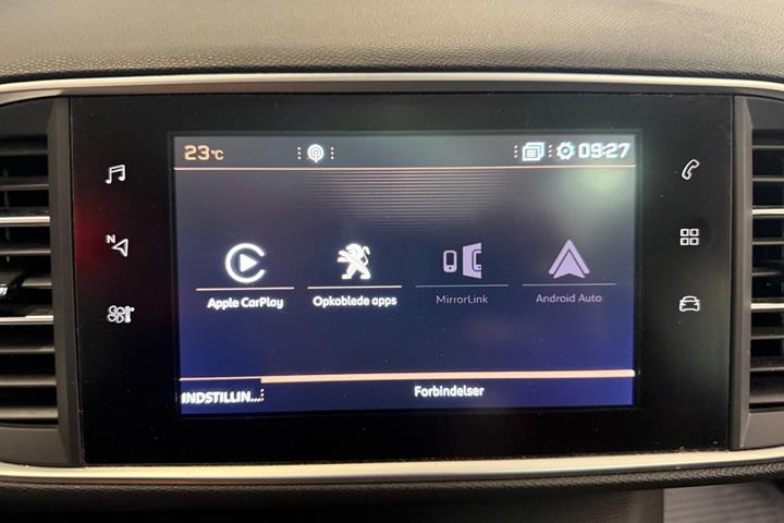 Sort Peugeot 308 fra 2018